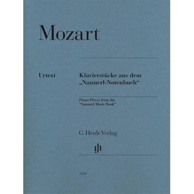 Mozart, Wolfgang a. Morceaux de piano tires du "cahier de musique de nannerl": Instrumentation: Piano solo Mozart, Wolfgang a. Morceaux de piano tires du "cahier de musique de nannerl": Instrumentation: Piano solo