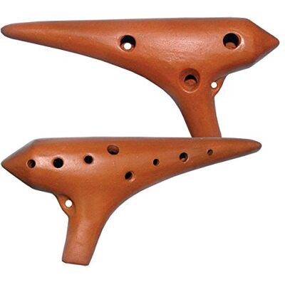 Terré Concierto Ocarina soprano largo de G5 a C7 Ocarina 15,5 cm Profesional Flauta Silbato para Avanzado Tradicional Boca Música Perú Sonido Percusión Música Mundial Terré Concierto Ocarina soprano largo de G5 a C7 Ocarina 15,5 cm Profesional Flauta Silbato para Avanzado Tradicional Boca Música Perú Sonido Percusión Música Mundial