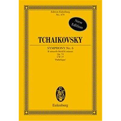 Hal Leonard Symphonie 06 B Op.74 Poche (Edition Eulenburg): Pathétique. op. 74. CW 27. orchestra. Partition d'étude. Hal Leonard Symphonie 06 B Op.74 Poche (Edition Eulenburg): Pathétique. op. 74. CW 27. orchestra. Partition d'étude.