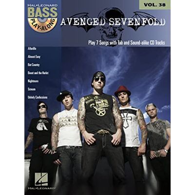 Hal Leonard Avenged sevenfold guitare basse +cd: Bass Play-Along Volume 38 Hal Leonard Avenged sevenfold guitare basse +cd: Bass Play-Along Volume 38