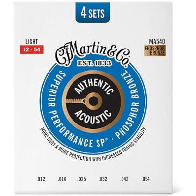 Martin Authentic Acoustic SP 92/8 Paquete de 4 Martin Authentic Acoustic SP 92/8 Paquete de 4