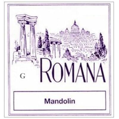 Romana Cuerdas para mandolina G .032w Romana Cuerdas para mandolina G .032w