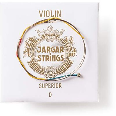Jargar Cuerda para Violín Superior Re sintético/plata Medium Jargar Cuerda para Violín Superior Re sintético/plata Medium
