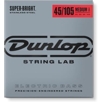 Cuerdas para bajo Dunlop SB Steel Medium 45-105 Cuerdas para bajo Dunlop SB Steel Medium 45-105