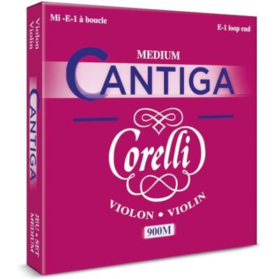 Savarez Corelli Juego de cuerdas para violín Cantiga con lazo Medium Savarez Corelli Juego de cuerdas para violín Cantiga con lazo Medium