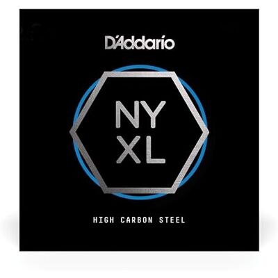 D'Addario Single Plain Steel Guitar String, .0135 D'Addario Single Plain Steel Guitar String, .0135