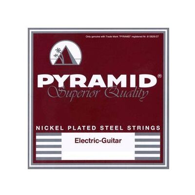 Pyramid Nickel-Plated Steel Round Wound, light top/heavy bottom Pyramid Nickel-Plated Steel Round Wound, light top/heavy bottom