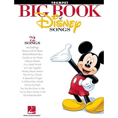 Divers, Auteurs The big book of disney songs (trumpet) trompette Divers, Auteurs The big book of disney songs (trumpet) trompette