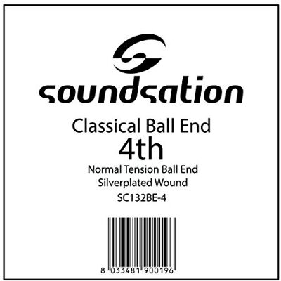 Soundsation Corda per classica RE 0.30 Ball end Normal tension Soundsation Corda per classica RE 0.30 Ball end Normal tension