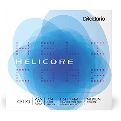 D'Addario Helicore Violonchelo Cuerda La 4/4 Tensión Media D'Addario Helicore Violonchelo Cuerda La 4/4 Tensión Media