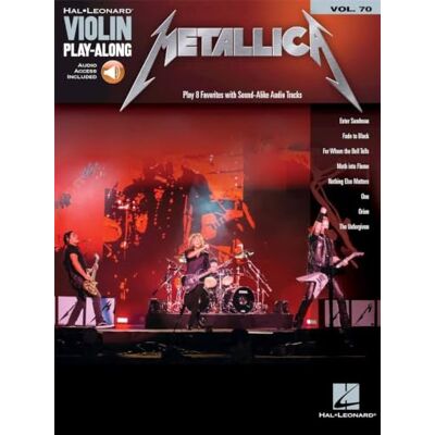 Various Metallica: Violin Play-Along Volume 70 (Hal Leonard Violin Play-along) Various Metallica: Violin Play-Along Volume 70 (Hal Leonard Violin Play-along)