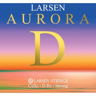 LARSEN STRINGS Larsen Aurora Violonchelo 4/4 Cuerda RE Cuerda individual Fuerte Tensión 14,7kg/ 32.4lbs LARSEN STRINGS Larsen Aurora Violonchelo 4/4 Cuerda RE Cuerda individual Fuerte Tensión 14,7kg/ 32.4lbs