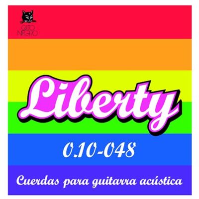 Gato Negro Juego de cuerdas para guitarra acústica Liberty Gato Negro Juego de cuerdas para guitarra acústica Liberty