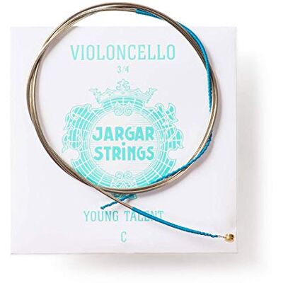 Jargar "Young Talent" Cuerda para Violonchelo 3/4 Do Medium núcleo de acero; escala pequeña Jargar "Young Talent" Cuerda para Violonchelo 3/4 Do Medium núcleo de acero; escala pequeña