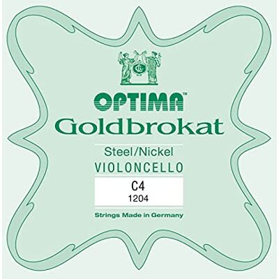 Optima 1204 Goldbrokat 3/4 Cello C-4 medio Optima 1204 Goldbrokat 3/4 Cello C-4 medio