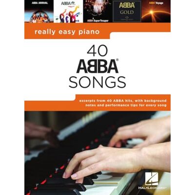 Hal Leonard Really Easy Piano: 40 Abba Songs Hal Leonard Really Easy Piano: 40 Abba Songs