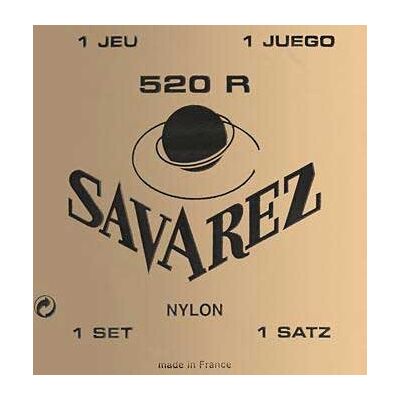 Savarez PACK DE 6 JEUX 520R Cordes Pack de cordes Savarez PACK DE 6 JEUX 520R Cordes Pack de cordes
