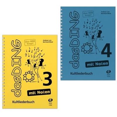 soundman Das Ding mit Noten Band 3 und Band 4: (Starterset) Kultliederbuch + Notenheft Piano Bleistift soundman Das Ding mit Noten Band 3 und Band 4: (Starterset) Kultliederbuch + Notenheft Piano Bleistift