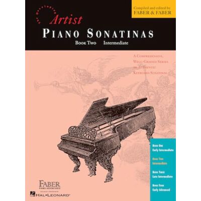 Various Piano sonatinas book two piano: Intermediate (Developing Artist) Various Piano sonatinas book two piano: Intermediate (Developing Artist)
