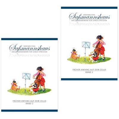 soundman Inicio temprano en el violonchelo, volumen 2 (paquete doble) Una escuela de violonchelo para niños a partir de 4 años. Bärenreiters Saßmannshaus ISMN 9790006536559 + colofonia para soundman Inicio temprano en el violonchelo, volumen 2 (paquete doble) Una escuela de violonchelo para niños a partir de 4 años. Bärenreiters Saßmannshaus ISMN 9790006536559 + colofonia para
