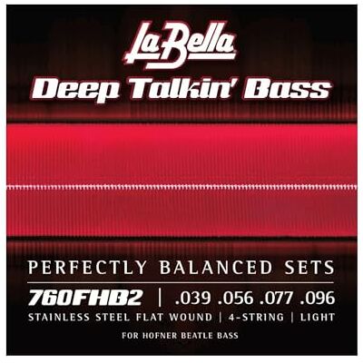 La Bella St. Steel Flatw.039/096 La Bella St. Steel Flatw.039/096