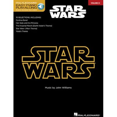 Hal Leonard Star Wars (Easy Piano) Piano +Enregistrements Online: Easy Piano Play-Along Volume 31 (Easy Piano Cd Play-Along, 31) Hal Leonard Star Wars (Easy Piano) Piano +Enregistrements Online: Easy Piano Play-Along Volume 31 (Easy Piano Cd Play-Along, 31)