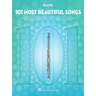Hal Leonard 101 Most Beautiful Songs: Flute Songbook für Flötenspieler Instrumentales Notenbuch für alle Spielstufen und Flötenunterricht Enthält What a ... Your Song, City of Stars und mehr (101 Songs) Hal Leonard 101 Most Beautiful Songs: Flute Songbook für Flötenspieler Instrumentales Notenbuch für alle Spielstufen und Flötenunterricht Enthält What a ... Your Song, City of Stars und mehr (101 Songs)