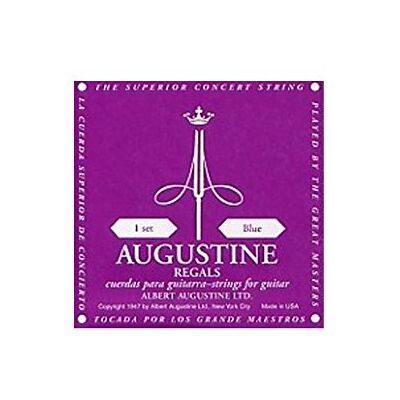 Augustine Cuerdas de guitarra de nailon de alta tensión Regal Augustine Cuerdas de guitarra de nailon de alta tensión Regal