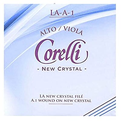 Savarez Cuerdas Corelli para viola Crystal A acero/aluminio. enrolladas con punta de bola Forte Savarez Cuerdas Corelli para viola Crystal A acero/aluminio. enrolladas con punta de bola Forte