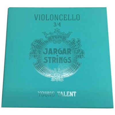 Jargar "Young Talent" Juego de cuerdas para Violonchelo 3/4 Medium núcleo de acero; escala pequeña Jargar "Young Talent" Juego de cuerdas para Violonchelo 3/4 Medium núcleo de acero; escala pequeña
