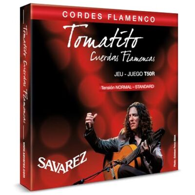 Savarez Cuerdas para Guitarra Clásica Flamenco juego Tensión estandard, Claro Savarez Cuerdas para Guitarra Clásica Flamenco juego Tensión estandard, Claro