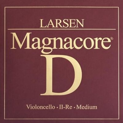 LARSEN STRINGS Cuerdas para violonchelo Magnacore D acero medio LARSEN STRINGS Cuerdas para violonchelo Magnacore D acero medio