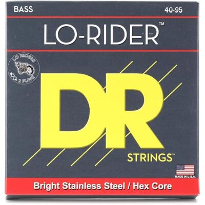 DR Strings B Low DR LH-40 Lo cuerdas de acero engastado corredores de la energía baja DR Strings B Low DR LH-40 Lo cuerdas de acero engastado corredores de la energía baja