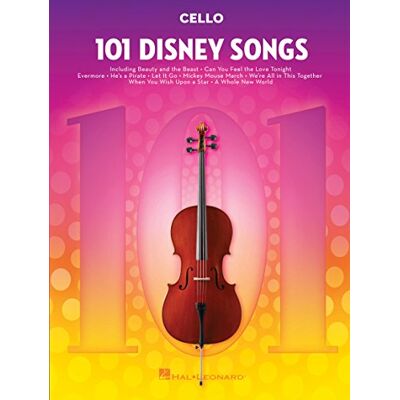 Various 101 disney songs for cello pour violoncelle Various 101 disney songs for cello pour violoncelle