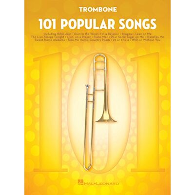 Various 101 popular songs for trombone Various 101 popular songs for trombone