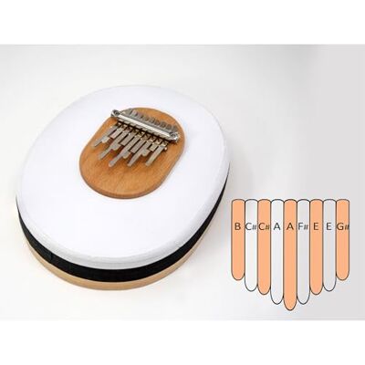 Terré Kalimba Crema de piel (9 dientes) Terré Kalimba Crema de piel (9 dientes)