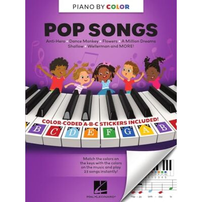Various Piano-by-Color Pop Songs Various Piano-by-Color Pop Songs