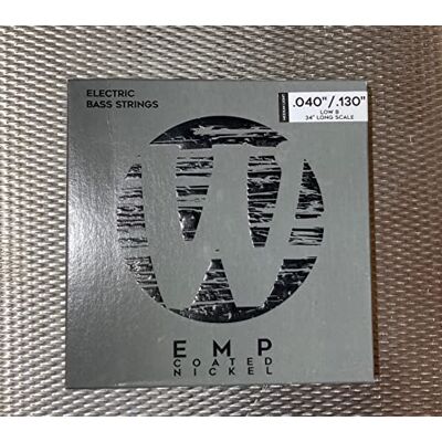 Warwick EMP 040-.130 Juego de cuerdas para bajo (5 cuerdas, bajo B, luz media) Warwick EMP 040-.130 Juego de cuerdas para bajo (5 cuerdas, bajo B, luz media)