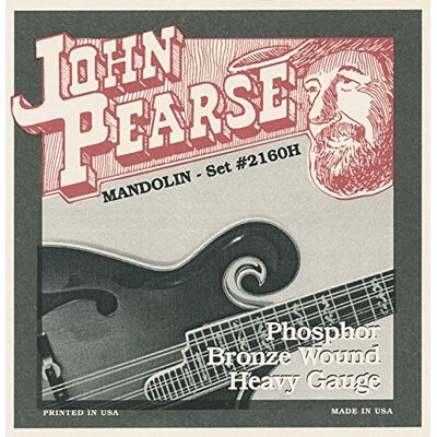 John Pearse 2160H Heavy Mandolin Loop End John Pearse 2160H Heavy Mandolin Loop End