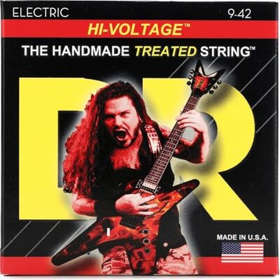 DR Strings DR DBG- 9 HI VOLTAGE Dimebag Darrel Cuerdas Lite DR Strings DR DBG- 9 HI VOLTAGE Dimebag Darrel Cuerdas Lite