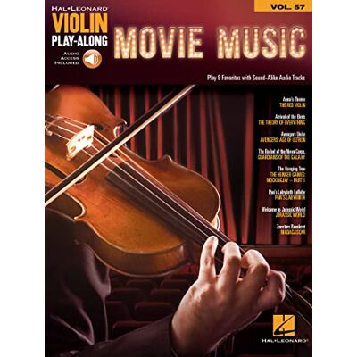 Hal Leonard Movie Music Violon +Enregistrements Online (Violin Play-Along): Violin Play-Along Volume 57 ( Violin Play-along, 57) Hal Leonard Movie Music Violon +Enregistrements Online (Violin Play-Along): Violin Play-Along Volume 57 ( Violin Play-along, 57)
