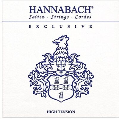 Hannabach Cuerdas de guitarra clásica Exclusive Serie High Tension Re4w EXCL4HT Hannabach Cuerdas de guitarra clásica Exclusive Serie High Tension Re4w EXCL4HT