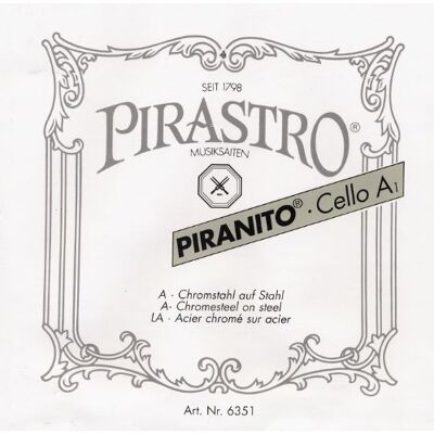 Pirastro 635140 Piranito 3/4+1/2 Cello a-1 (medio) Pirastro 635140 Piranito 3/4+1/2 Cello a-1 (medio)