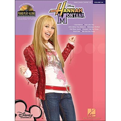 Hal Leonard Hannah Montana – Piano Play-Along Volume 66 (CD/PKG) arreglados para piano, voz y guitarra (P/V/G) Hal Leonard Hannah Montana – Piano Play-Along Volume 66 (CD/PKG) arreglados para piano, voz y guitarra (P/V/G)