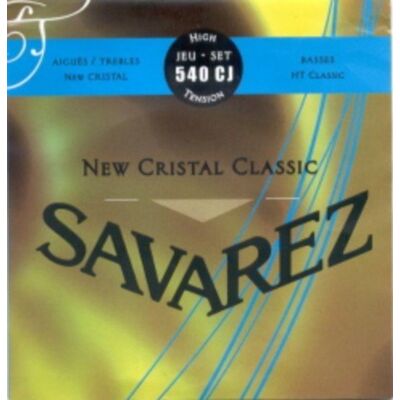 Savarez CUERDAS GUITARRA CLASICA (540/CJ) New Crystal Classic Azul (Juego Completo) Savarez CUERDAS GUITARRA CLASICA (540/CJ) New Crystal Classic Azul (Juego Completo)