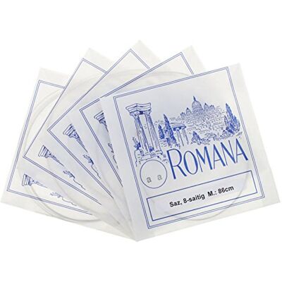 Romana Juego de cuerdas Saz Longitud de escala 86cm Romana Juego de cuerdas Saz Longitud de escala 86cm