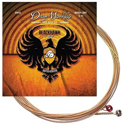 Dean Markley Blackhawk Cuerdas revestidas 80/20 A, Szie 12-53 Dean Markley Blackhawk Cuerdas revestidas 80/20 A, Szie 12-53