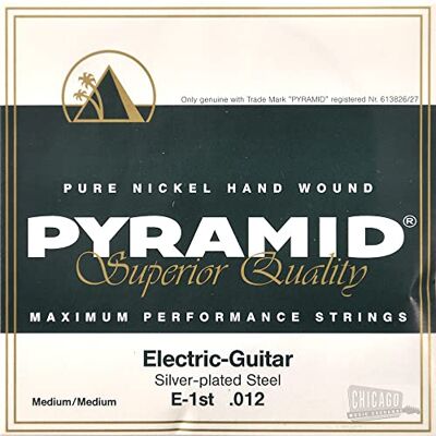 Pyramid "Maximum Performance" Pure Nickel Round Wound, medium/medium (2x G3) Pyramid "Maximum Performance" Pure Nickel Round Wound, medium/medium (2x G3)