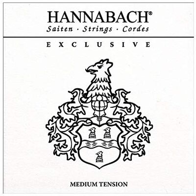 Hannabach Cuerdas de guitarra clásica Exclusive Serie Medium Tension Sol3 EXCL3MT Hannabach Cuerdas de guitarra clásica Exclusive Serie Medium Tension Sol3 EXCL3MT