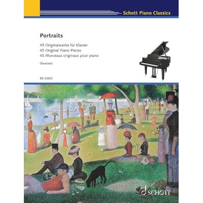 Schott Portraits: 45 Original Piano Pieces. piano. Schott Portraits: 45 Original Piano Pieces. piano.